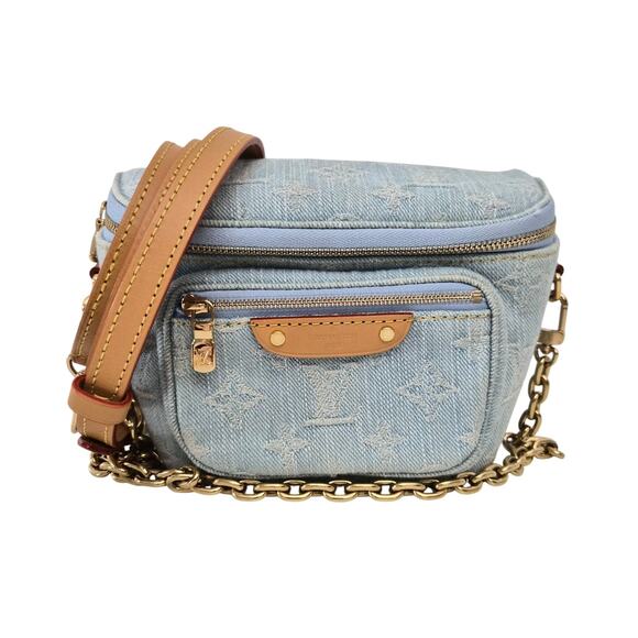 Louis Vuitton Handbags - Louis Vuitton Monogram Mini Denim Bumbag